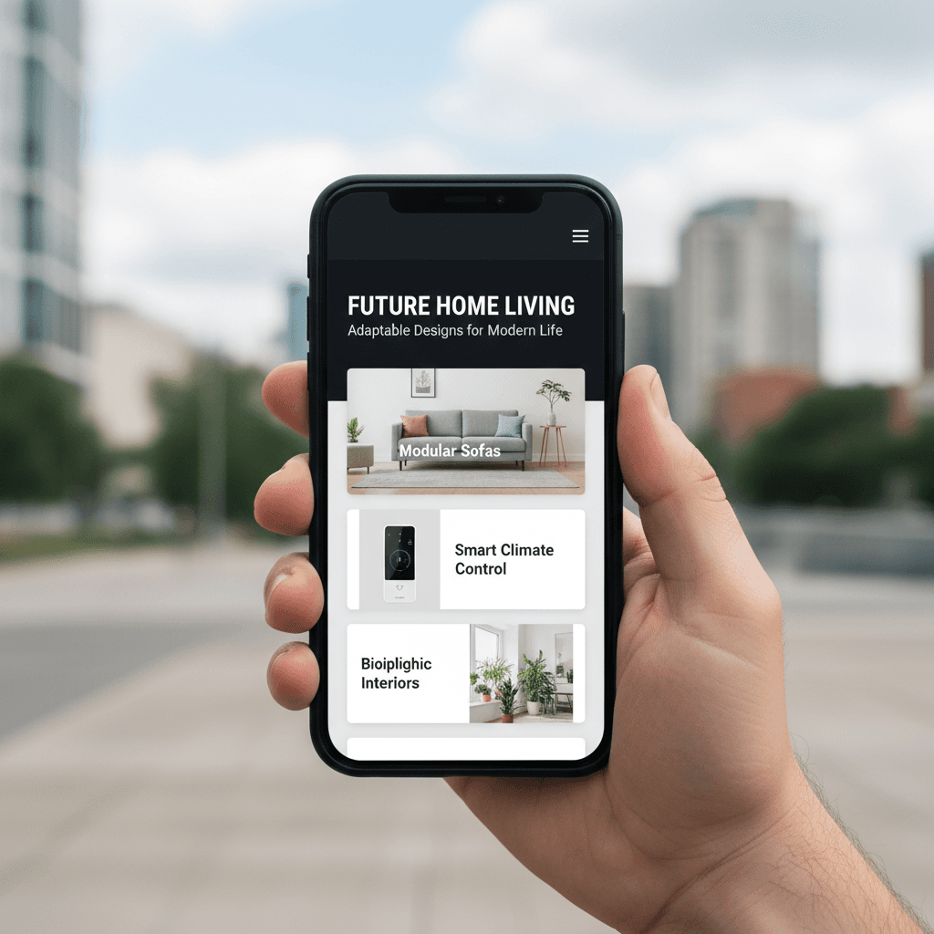 Mobile responsive design